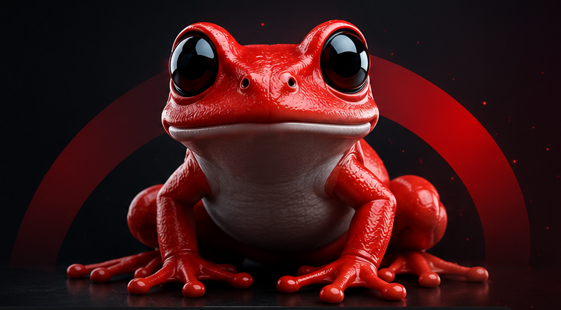 มาสคอตกบแดง RedFrog